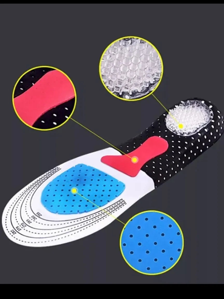 Plantillas Ortopédicas Antishock con Soporte Ergonómico – Pack x3