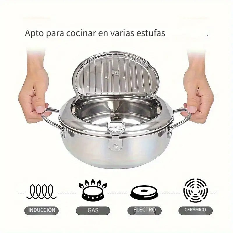 Sartén Japonesa Antiadherente - ChefPro DeepPan