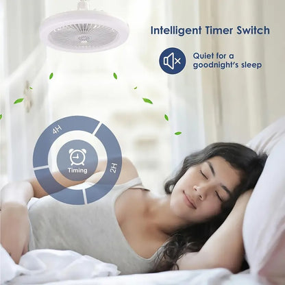 Ventilador de Techo LED  2 en 1 - BreezeLight