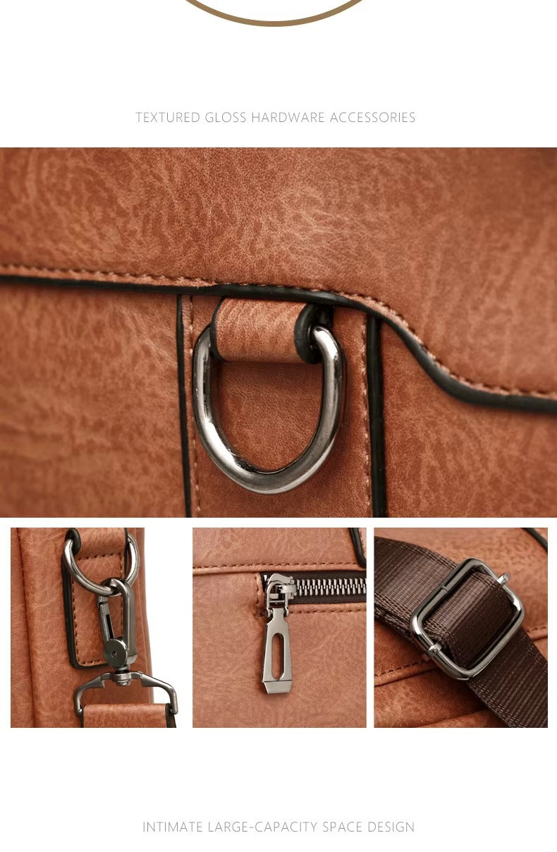 Maletín Ejecutivo de Cuero para Hombre – Weixier Pro