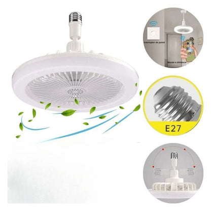 Ventilador de Techo LED  2 en 1 - BreezeLight