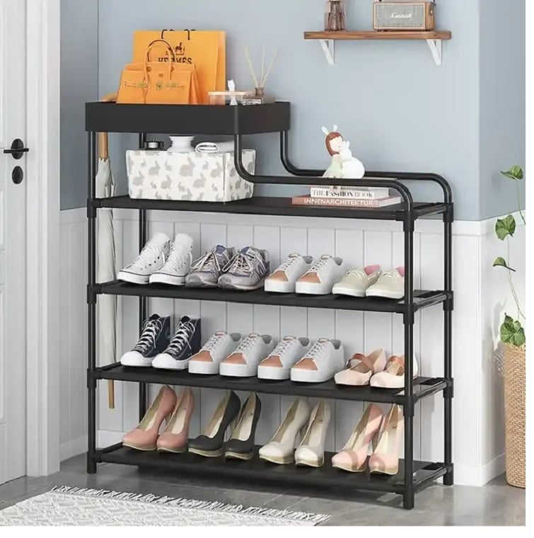 Zapatera de 5 Niveles con Estante - premiun