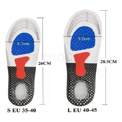 Plantillas Ortopédicas Antishock con Soporte Ergonómico – Pack x3