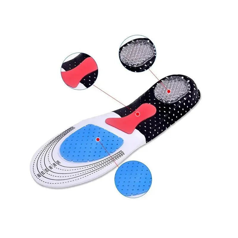 Plantillas Ortopédicas Antishock con Soporte Ergonómico – Pack x3