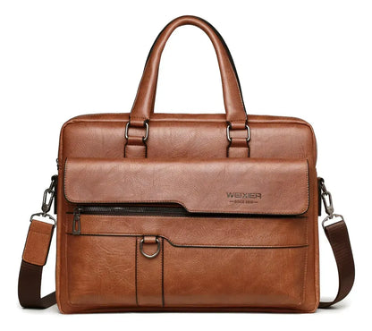 Maletín Ejecutivo de Cuero para Hombre – Weixier Pro