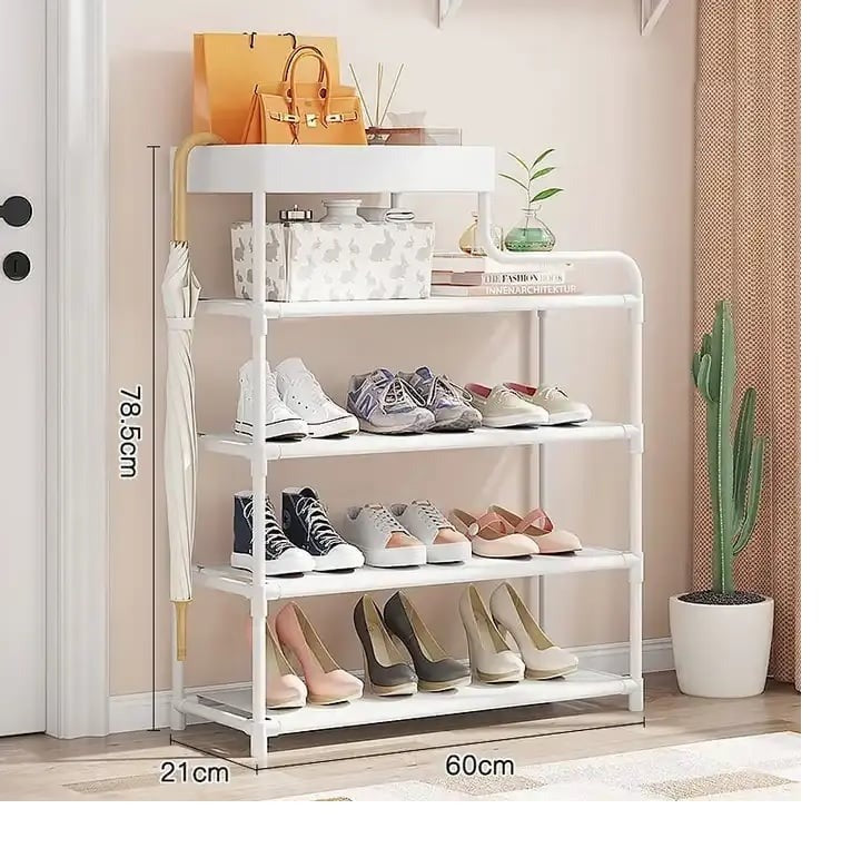 Zapatera de 5 Niveles con Estante - premiun