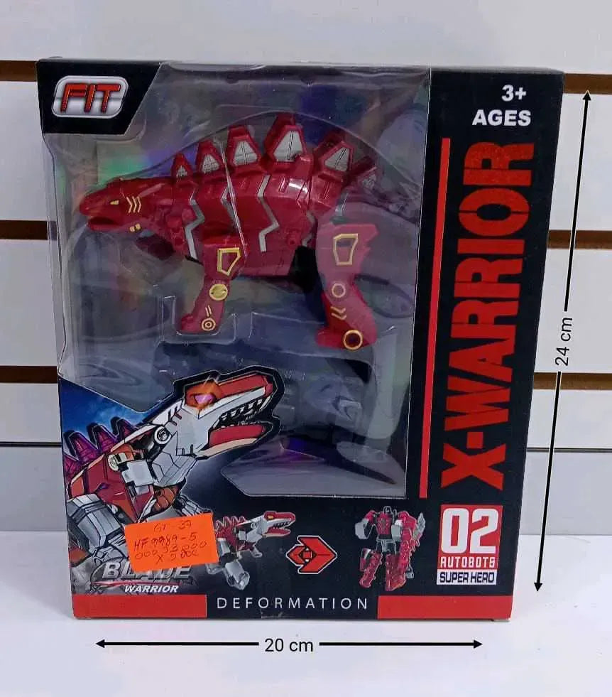 Robot Dinosaurio Transformable de Misión Épica – DinoBot X