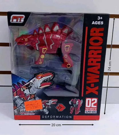 Robot Dinosaurio Transformable de Misión Épica – DinoBot X