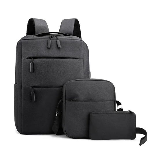 Mochila Impermeable USB con Doble Cierre - 3 piezas ⭐⭐⭐⭐⭐