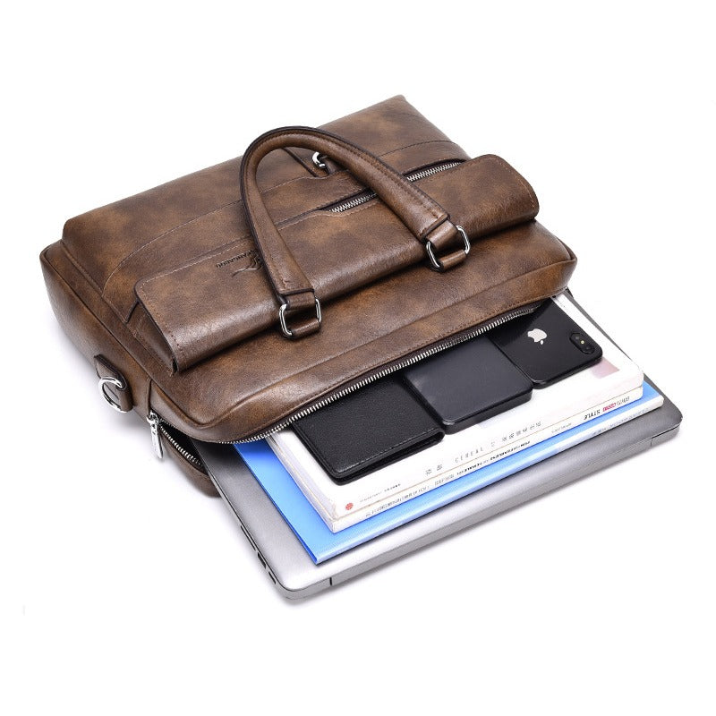 Maletín Ejecutivo de Cuero para Hombre – Weixier Pro
